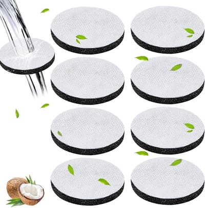 Dailygoods- Waterfilter 8 Stuks - Compatibel met Brita Fill & Go - Vermindert Chloor - Verontreinigingen - Natuurlijke Actieve Kool - NSF 42-gecertificeerd - Waterfilterpatroon