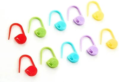 WiseGoods Luxe Set Steekmarkeerders - Stitch Markers - Toerenteller - Hobby Accessoires - Tools - Haken & Breien - 200 Stuks