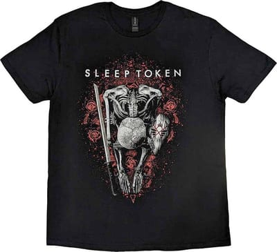 Sleep Token - The Love You Want Skeleton Heren T-shirt - S - Zwart