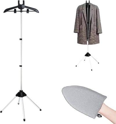 Vouwbare Strijkstandaard voor Kleding, Ideaal voor Hemden en Reizen, Ruimtebesparend en Geschikt voor Thuisgebruik