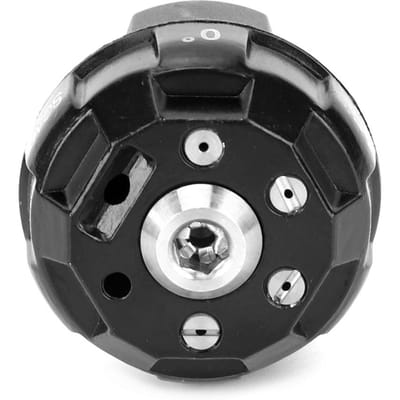 6-in-1 Spuit Auto Auto Hogedrukreiniger Meergats Spuitmond Multifunctioneel Accessoire black