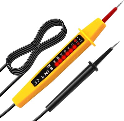 Ynkkvre – Multimeter – 8 in 1 – Spanningspen Tester – Continuïteit Testen – 6V-380V – Voltage Tester voor Circuit Controle