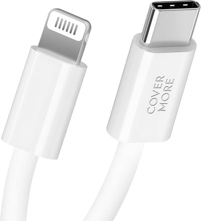 Oplaadkabel geschikt voor iPhone - 20w kabel - Geschikt voor usb C naar Lightning - Oplader - Power delivery - 1m - Wit