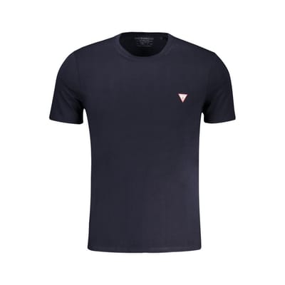 Guess Jeans Blauw Biokatoenen Heren T-shirt