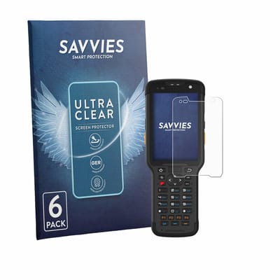 Savvies - Screenprotector voor Newland Speedata SD35 Leo - Folie Beschermfolie transparant 6 Stuks