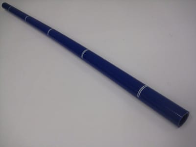 Rechte buis 1M olie / brandstof silicone-Blauw-6,5