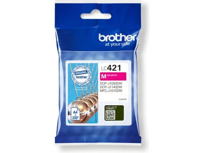 Brother LC-421M - Originele Cartridge - Standaard formaat - Magenta