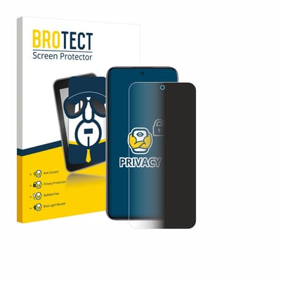 BROTECT - privacy screenprotector voor realme C85 Pro - Folie Beschermfolie Blauwlichtfilter