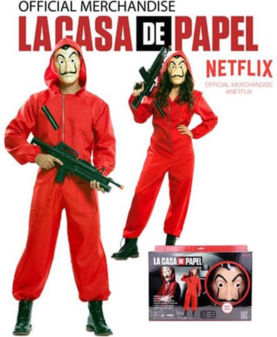 La casa de Papel overvaller luxe (mt XL)