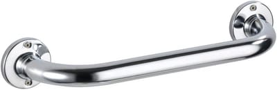 Badgreep - Wandgreep Toilet - Veiligheid in Bad - Hoogglans RVS - 30 cm - Zilver