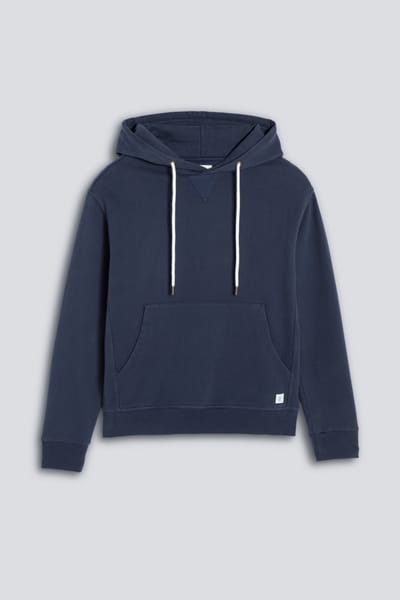 Sweatshirt met hoodie Serie Soft Felpa Blue Nights