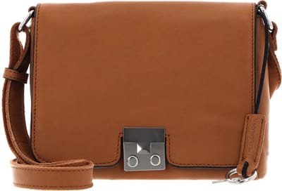 FREDsBRUDER Leren Schoudertas Treasure Crossbag Cinnamon Bruine