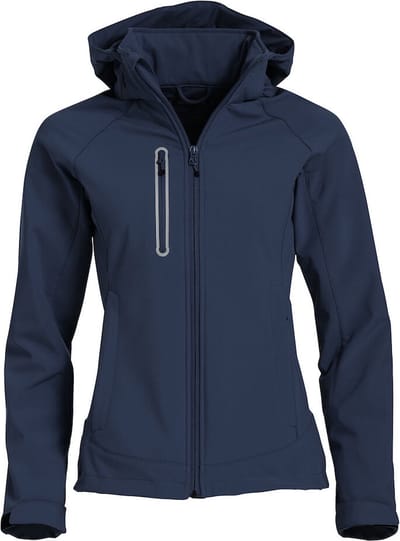 Clique Milford Softshell Jacket Ladies 020928 - Vrouwen - Dark Navy - 3XL