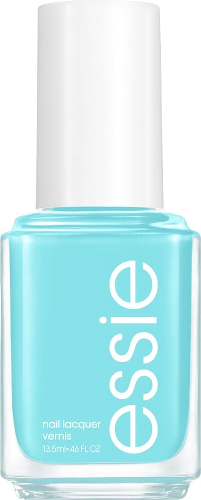 essie spring 2023 limited edition 887 ride the soundwave blauw glanzende nagellak 13,5 ml