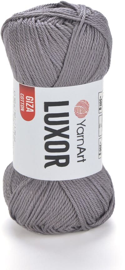 YarnArt Luxor – Gemerceriseerd Katoen Garen – 50g – ±125m – Glanzend Haakgaren – Voor Kleding & Accessoires - Kleur 1234