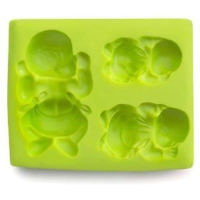 3D Baby Vorm - IBILI - 872201 - 100% siliconen - Speciaal voor suikerpasta - 8 x 6,5 cm