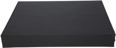 Multifunctionele Glazen Opbergdoos voor Zonnebrillen, Sieraden en Horloges - 18 Vakken, Draagbaar en Ruimtebesparend, 47.5 x 37.5 x 6 cm