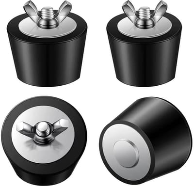 Allecto - Rubber Pool Winter Plugs - Bescherming voor Zwembadleidingen - Effectieve oplossing - Geschikt voor winterseizoen - Voorkomt ijsvorming -...