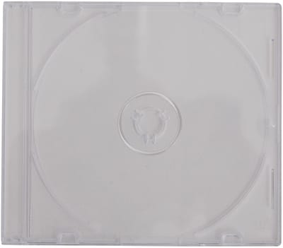 Dailygoody - CD Cases - Ruimtebesparend - Duidelijk - Pack van 50 - Bescherming voor CD's - Ideaal voor opslag - Transparant