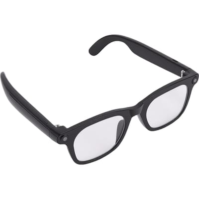 Lunettes Intelligentes IA avec Caméra Lunettes Caméra HD 8MP Enregistrement Vidéo 1080P Lunettes Bluetooth avec Assistant IA Musique