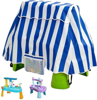 Watertafel Hoes - Speeltafel Afdekking - Kinderspel Beschermen - Waterdicht UV-bestendig - 94 x 56 x 65 cm - Donkerblauw
