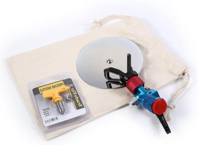 Verfsproeierset met Universele Sproeigeleider en Accessoire-Tool - Geschikt voor Airless Verfsproeiers met 7/8 Inch - Handig en Efficiënt