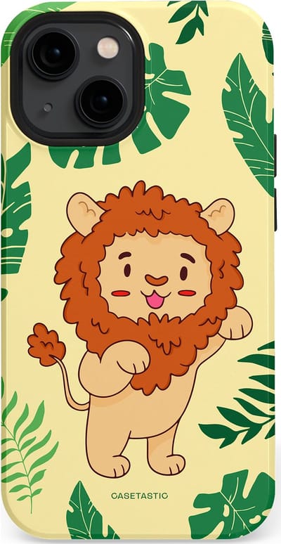 Casetastic Hoesje Geschikt voor Apple iPhone 13 Mini Magsafe - Stijlvolle Beschermende Duo-layer Case - Brulknuffel