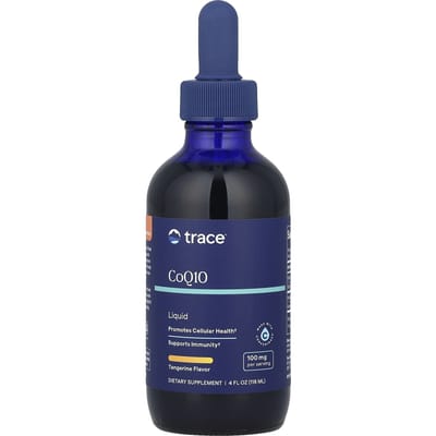 Trace, Vloeibare CoQ10, Mandarijn, 4 fl oz (118 ml)
