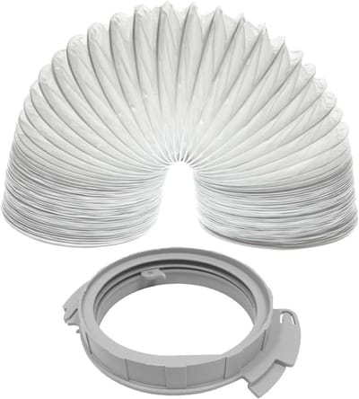 Ventilatieslang - Droger slang - Wasdroger ontluchting - Universele pasvorm - 2 meter - Grijs