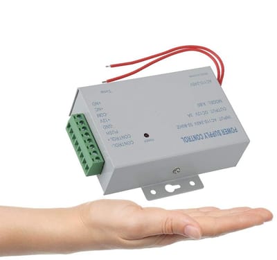 Allecto - Power Controller - Voeding voor toegangscontrolesystemen - Compact formaat - 12V - Ideaal voor videodeurbellen en sloten - Geschikt voor ..