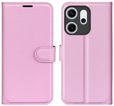Coverup Hoesje - Geschikt voor OPPO Reno14 F / FS Hoesje - Coverup Book Case - Roze
