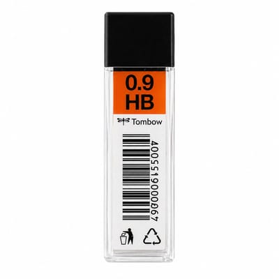Tombow - Leads vulpotlood vulling - 0.9mm - Navulling - HB - koker 12 stuks