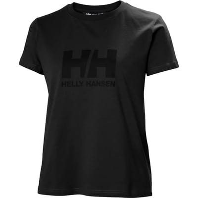 Helly Hansen Logo 3.0 T-shirt Met Korte Mouwen Zwart S Vrouw