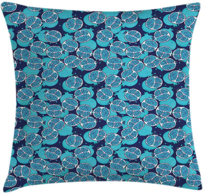 ABAKUHAUS Kussenhoes – Turquoise Blauw – 40x40 cm – dubbelzijdig, rits