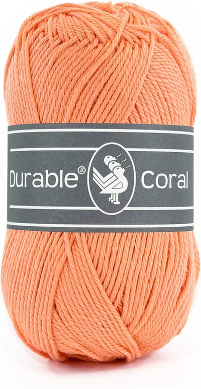 Durable Coral - 2195 apricot - Gemerceriseerd Katoen Garen