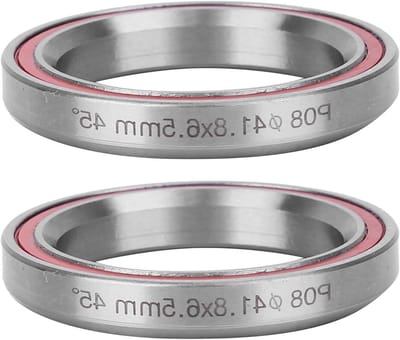 Hoofdlager Set voor Mountainbikes en Racefietsen, 41.8mm Dubbel Afgedicht met Waterdichte Ring, 2 Stuks voor Optimale Prestaties en Duurzaamheid