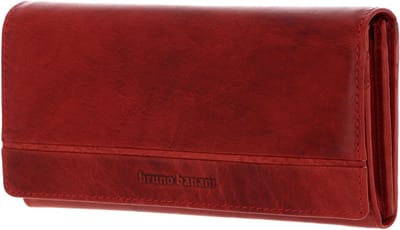 bruno banani Portemonnee Frankfurt Wallet with Flap Red Rood