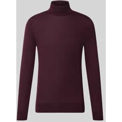 Shirt met lange mouwen van pure wol model 'Nevile'