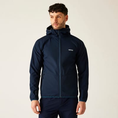 De Arec III waterafstotende wandelsoftshelljas voor heren