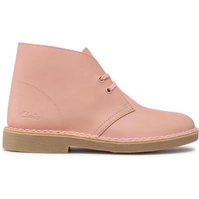 Clarks Originals Desert 2 Dames Roze Laarzen
