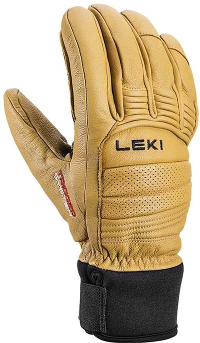Leki Alpino Copper 3d Pro Handschoenen Beige 6 Man