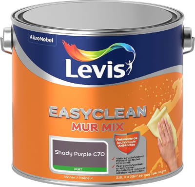 Levis - Easyclean Mur Mat Mix - Shady Purple C70 - Mengverf - 2,5 L