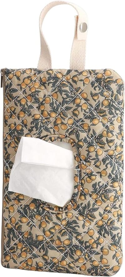 Reisetui Babydoekjes - Houder Vochtig - Onderweg Organiseren - Eenvoudige Bediening - 18.9 x 12.8 cm - Grijs