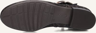 Gabor 714.1 Enkellaarsjes - Enkelboots met rits - Dames - Bruin - Maat 37,5
