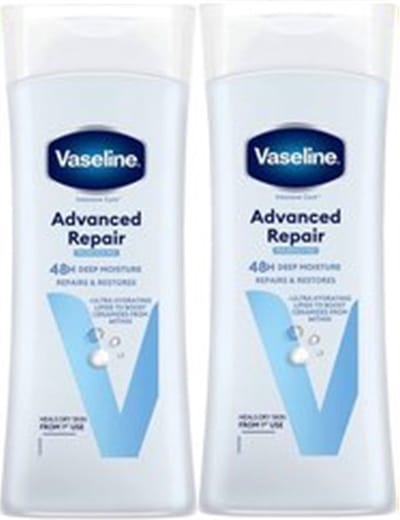 Vaseline Bodylotion Advanced Repair 2 x 200 ml