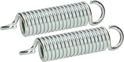 Schommelveren Set - Hangmat Ophanging - Buiten Ontspanning - Verzinkt Staal - 5 mm - Zilver