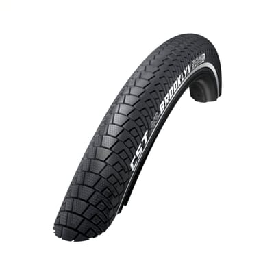 Buitenband CST Brooklyn Pro 24 x 2.15 / 55-507 mm - zwart met reflectie