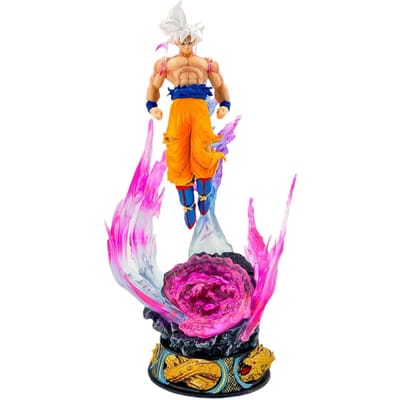 24cm Bandai Dragon Ball Z Anime Figuren Son Goku Kawaii Kakarotto Nuova Ball Actiefiguur Ornamenten Collectie Model Speelgoed Cadeaus No Box pink