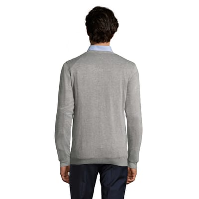 SOLS Heren Glory Sweater Top (Grijze Melange)