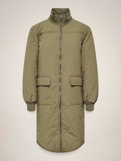 JDY - JDYRAYA QUILT LONG JACKET OTW HAB - Dames - Gewatteerde jassen